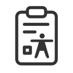 Health Worker Form SVG Icon